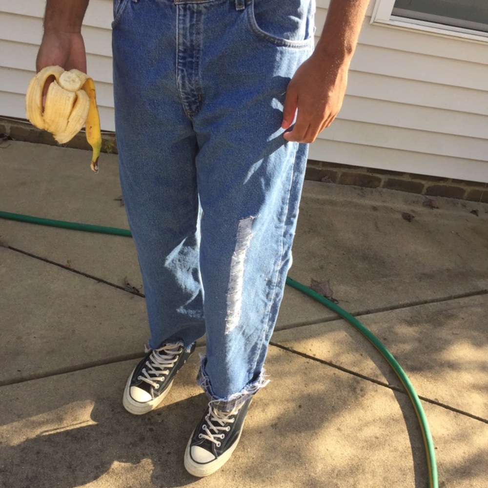 Distressed Carhartt Jeans